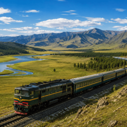 mongolia con tren